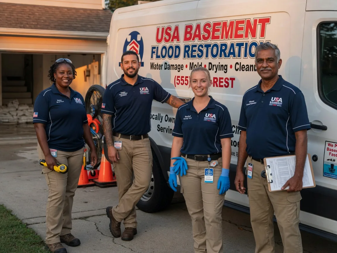 Basement Flood Cleanup company in Waveland, MS